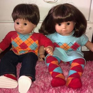 Brunette Bitty Twins